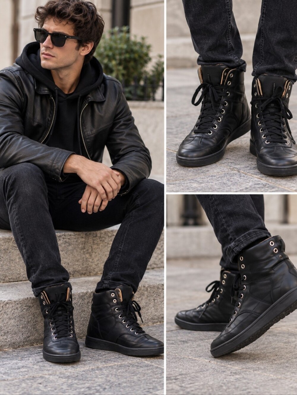 MM6 Maison Martin Margiela 100% premium calf leather upper and lining.sneakers.